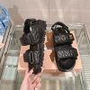 ミュウミュウ スポーティ マテラッセレザー サンダル 偽物 2色 5X135EF01088T - 画像 (6)