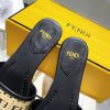 入手困難フェンディ n級品 ロゴ サンダル FFロゴインターレーススライド fey28062 - 画像 (4)