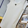 入手困難品！プラダ リブニット ジャージー タンクトップ 偽物 pup59027 - 画像 (5)