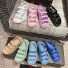 【女性の憧れ☆】シャネル サンダル 偽物キラキラ☆ ミニCCロゴ☆多色 shv98444 - 画像 (2)