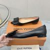 【23AW☆リボン/大人可愛い】ルイヴィトン LV ブロッサム フラット バレリーナ偽物 1AC8WZ - 画像 (4)
