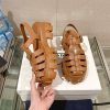 プラダ モノリスラバーサンダル 偽物ロゴ厚底ストラップミュール 1X853M - 画像 (3)