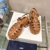 プラダ モノリスラバーサンダル 偽物ロゴ厚底ストラップミュール 1X853M - 画像 (4)