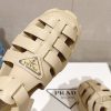 高品質 プラダ モノリスラバーサンダル 偽物ロゴ厚底ストラップミュール 1X853M3LKK - 画像 (6)