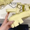 プラダ モノリスラバーサンダル コピーロゴ厚底ストラップミュール 1X853M3L - 画像 (8)