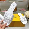 争奪戦フェンディ 偽物 BAGUETTE FFシグネチャー バンド スライダー サンダル fej46001 - 画像 (3)