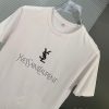 送料込サンローラン シグネチャーロゴ Ｔシャツ フェイク 2色 Sax36233 - 画像 (5)