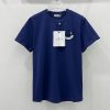 【使い勝手抜群】モンクレール レプリカ ロゴ パッチポケット Tシャツ 4色 moh85436 - 画像 (2)