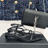 ジルサンダー レザー ストラップ付き ヒール サンダル コピー Jil11163 - 画像 (2)