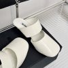 ジルサンダー コピー ロゴ入りインソール レザー製 ヒールミュール Jir41491 - 画像 (5)