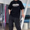 超人気 メゾンマルジェラ MM6 半袖 tシャツ コピーブラック Mac67837 - 画像 (8)