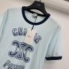 ギフトに最適♪セリーヌ CELINEPARIS 70’S Tシャツ 偽物 Cee30030 - 画像 (3)