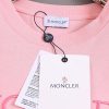 モンクレール コピー刺繍ロゴ コットン クルーネック Tシャツ mox95552 - 画像 (3)