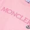 モンクレール コピー刺繍ロゴ コットン クルーネック Tシャツ mox95552 - 画像 (5)