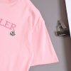 モンクレール コピー刺繍ロゴ コットン クルーネック Tシャツ mox95552 - 画像 (7)