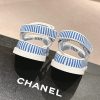 プレゼント最適シャネル ボーダー CCロゴ フッドベッド サンダル フェイク shl49574 - 画像 (4)