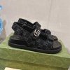 【使い勝手抜群】グッチ サンダル n級品 デニム GGロゴ フラット ストラップ付き 3色 guw98673 - 画像 (5)