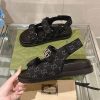 【使い勝手抜群】グッチ サンダル n級品 デニム GGロゴ フラット ストラップ付き 3色 guw98673 - 画像 (10)