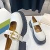 すぐ届 マルニ レザープラットフォームメリージェーンフラット コピー maj85691 - 画像 (7)