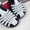 マルニ 偽物 アイコニックなデザイン*白いフィッシャーマンサンダル mah25726 - 画像 (8)