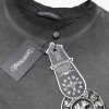 【使い勝手抜群】クロムハーツ スクロール ロゴ 半袖 Tシャツ レプリカ 2色 Kuk19171 - 画像 (8)