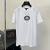 ★日本!!人気！ルイヴィトン LVパッチTシャツ 夏 半袖 パロディ 1AFPFZ vuf90687 - 画像 (2)
