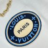★日本!!人気！ルイヴィトン LVパッチTシャツ 夏 半袖 パロディ 1AFPFZ vuf90687 - 画像 (5)