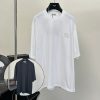 ブティック♪ミュウミュウ ロゴパッチ ロング コットンTシャツ フェイク 2色 myt55086