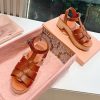 注目★ミュウミュウ ウッド サンダル スーパーコピー 2色 myi04787 - 画像 (3)