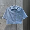 n級品 おすすめロエベ アナグラム刺繍 コットンブレンド シャツ パロディ lor90868 - 画像 (6)