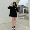 お洒落に♪モンクレール N級品 胸に刺繍ロゴ Tシャツ&ブラック moq47204 - 画像 (2)