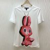 【遊び心あふれる☆】ルイヴィトン スパンコールウサギTシャツ偽物 1AFTRW - 画像 (2)