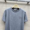 大人気◇ロゴ刺繍入り ミュウミュウ フェイクコットン ジャージー Tシャツ myp82344 - 画像 (2)