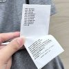 大人気◇ロゴ刺繍入り ミュウミュウ フェイクコットン ジャージー Tシャツ myp82344 - 画像 (8)