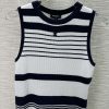 超希少！入手困難品！シャネル ストライプ ニット ベスト 偽物 sht32421 - 画像 (8)