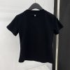 ☆超人気☆シャネル 半袖 Tシャツ コピー刺繍☆黒 白 sho88422 - 画像 (6)