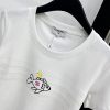 ☆超人気☆シャネル 半袖 Tシャツ コピー刺繍☆黒 白 sho88422 - 画像 (8)