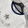 【ディオール】ディオリビエラ Tシャツ 偽物 コットンジャージー （ホワイト） 443T27A - 画像 (2)