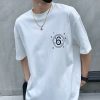 大人気！エムエム6 コピー オーバーサイズ ナンバーロゴ Tシャツ Mab82956 - 画像 (2)