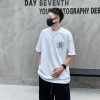 大人気！エムエム6 コピー オーバーサイズ ナンバーロゴ Tシャツ Mab82956 - 画像 (3)
