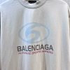 【送料込】バレンシアガ 偽物★SURFER ロゴTシャツ bak43913 - 画像 (4)