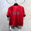 クロムハーツ コピー マティーボーイ メッシュ スタジアム フットボール ジャージー CH ロゴ Tシャツ Kuc17145