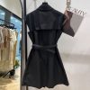 最新でオシャレ MIUMIU コットンギャバジン ショートドレス mys01970 - 画像 (6)