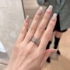 超希少！ディオール オブリークシルバーリング 偽物 dep57120 - 画像 (6)
