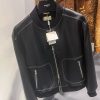 大人気!!新色 エルメス レザー ジャケット スーパーコピー ディアスキン erc76368 - 画像 (4)