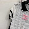 セレブ多数愛用 シャネル ニット コピー セーター 半袖 cc ロゴ shq10845 - 画像 (3)