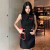 人気急上昇 プラダ ロゴプレート コピー ミニドレスワンピース puo82553 - 画像 (4)