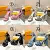 ルイヴィトン フェイム・ライン サンダル 偽物 ヒール 4色 1aazc0