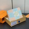 【爽やかで夏らしい★】ルイヴィトン ダミエ カードケース 折りたたみ財布 長財布 コピー 3仕様 n40678 - 画像 (3)