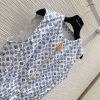 セレブ多数愛用☆ルイ・ヴィトン モノグラム ジップアップ ワンピース 偽物 vuk35065 - 画像 (3)